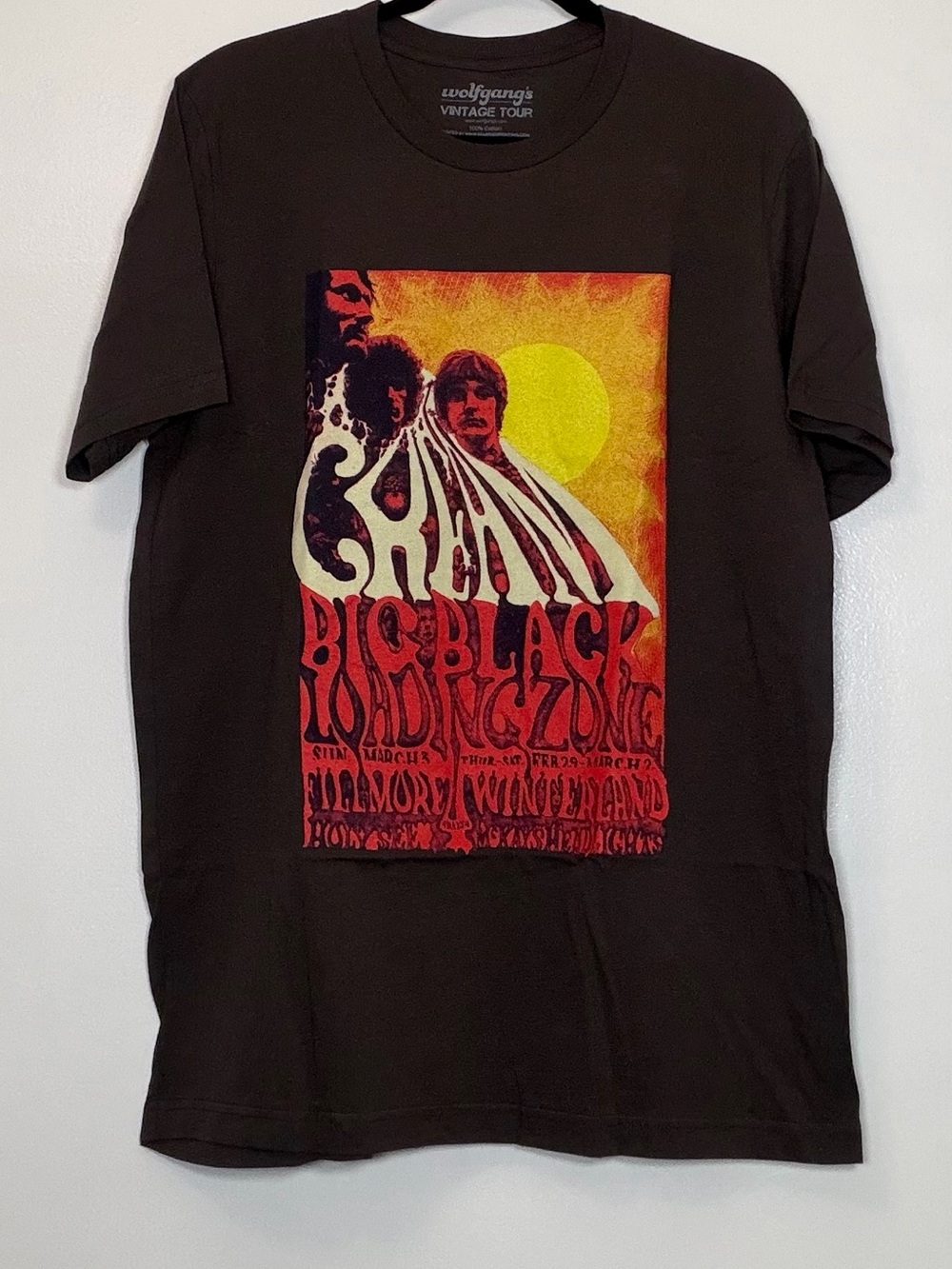 🆕 The Band Cream Men’s Black Graphic Band T-Shirt